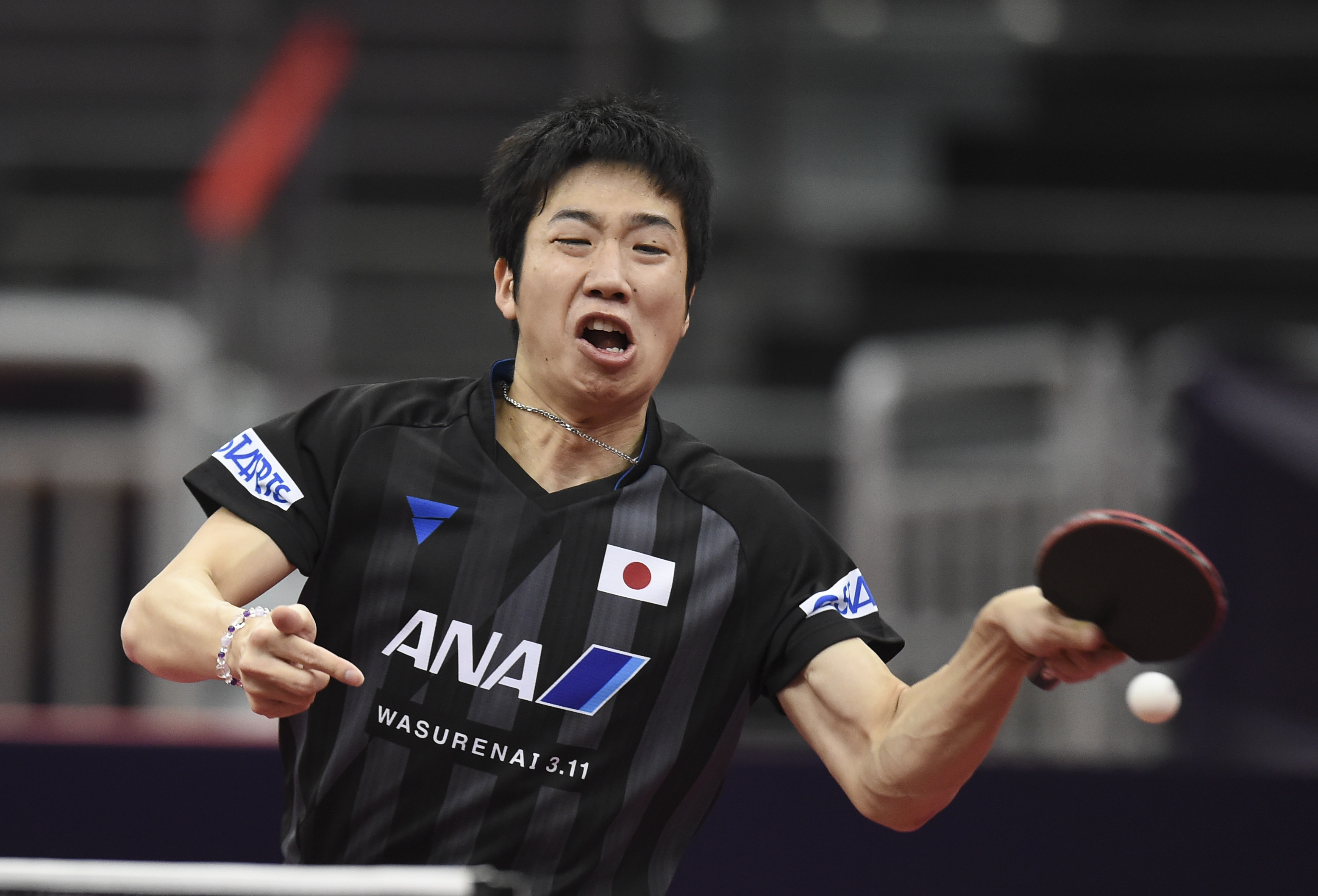 包含日本乒乓球队血洗奥地利乒乓球队，水谷隼打破历史纪录的词条